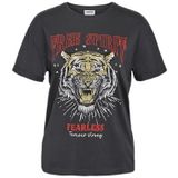 Noisy may Shirt 'Brandy'  pueblo / grijs / antraciet / donkerrood