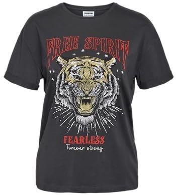 Noisy may Shirt 'Brandy'  pueblo / grijs / antraciet / donkerrood