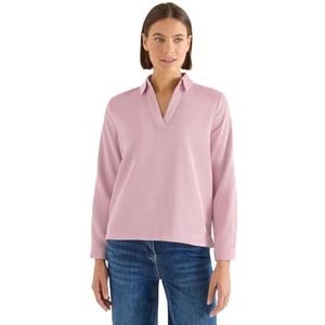 Cecil Dames Zachte corduroy blouse in Roze, Gr: L