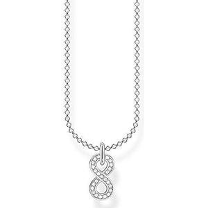 Thomas Sabo Dameshalsketting Infinity zilver 925 sterling zilver, 38-45 cm lengte