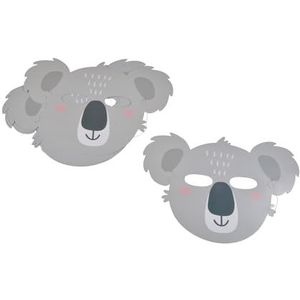 Homéa, Set van 6 Koala kartonnen maskers