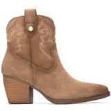 Refresh - 17301402-BEIGE - Enkellaarsjes - Beige - Ritssluiting - Casual