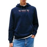 Tommy Jeans - Regular Fit Hoodie - Effen - Puur Katoen