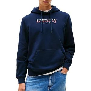 Tommy Jeans - Regular Fit Hoodie - Effen - Puur Katoen
