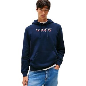 Tommy Jeans - Regular Fit Hoodie - Effen - Puur Katoen