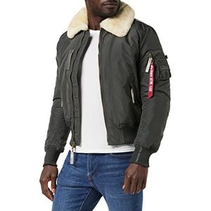 Alpha Industries Injector III Bomber Jacket voor heren Greyblack