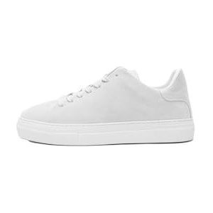 SELETED HOMME SLHDAVID Chunky Suede NOOS Sneakers voor heren, wit, 43 EU, wit, 43 EU