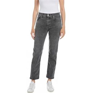 Replay Dames Jeans Maijke Straight-Fit gerecycled van comfort denim, 096, medium grijs, 32W x 30L