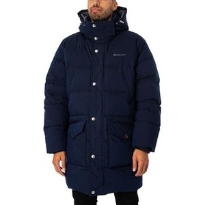 GANT LONG ALTA DOWN JACKET, evening blue, L