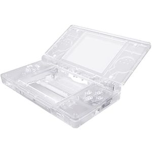 eXtremeRate Hoes Cover Knoppen Vervanging voor Nintendo DS Lite,Behuizingen Schaal Shell Buttons Kit voor Nintendo DS Lite NDSL (NIET Console)-Transparant Helder