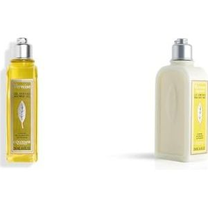 L'Occitane Exclusieve Set | Verbena Douchegel, 250 ml & Verbena Lichaamsmelk, 250ml | Citrus