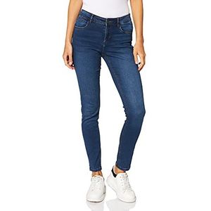 Noisy may NMJEN NW S.S Shaper VI021MB Noos Slim Jeans voor dames, blauw (Medium Blue Denim Medium Blue Denim)., 27W x 32L