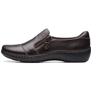 Clarks Cora Harbor Loafer voor dames, DONKERBRUIN, 42 EU