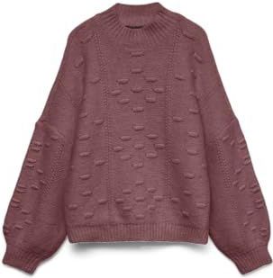 Vmkaia - Gebreide Pullover - Hoge Hals - Lange Mouwen - Regular Fit