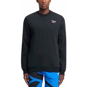 Reebok - Classics Identity Small Logo Ft Sweatshirt - Zwart