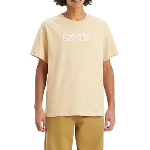 Levi's Ss Relaxed Fit Tee T-Shirt heren, Corded Headline Safari, L
