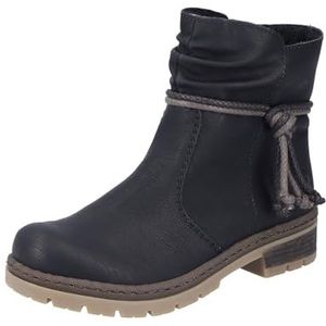 Rieker - Y7439 - Enkellaarsjes - Zwart