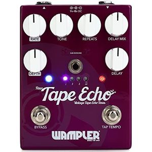 Wampler Faux Tape Echo V2 Delay effectpedaal voor elektrische gitaar