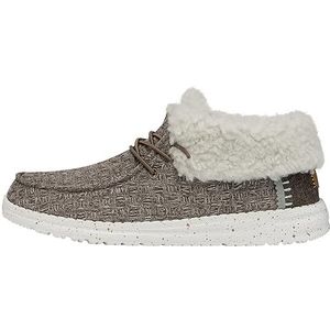 Hey Dude Dames Fold Stitch Cozy Moccasin, walnoot, 39 EU