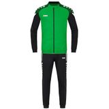 Trainingpak - Polyester - Met Ritssluiting - Geribde Boorden - Contrasterende Strepen