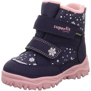 Superfit HUSKY1 Warm gevoerd Gore-Tex sneeuwlaarzen, blauw/roze 8020, 29 EU Large, Blauw roze 8020, 29 EU Large