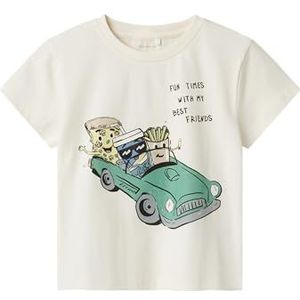 NAME IT Jongens Nmmdellan Nreg Ss Top Box, cloud dancer, 116