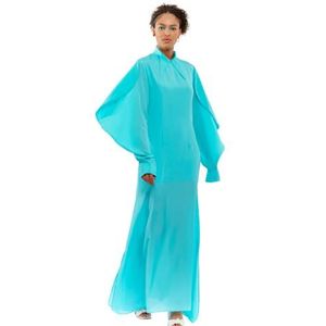 CHAOUICHE Dayo cocktailjurk, blauw, maat L voor dames, Blauw, L