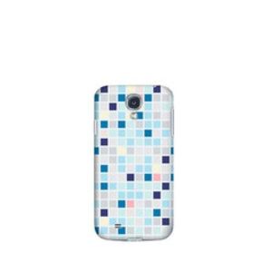 Krusell PrintCover voor Samsung Galaxy S4 Blue Square