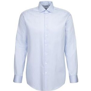 Seidensticker - Chemise - Blauw - 46