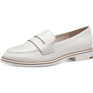 Marco Tozzi Dames 2-24706-44 Slipper, Cream Patent, 36 EU, Crèam patent, 36 EU