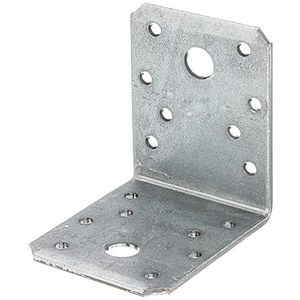 Alberts 341947 Hoekverbinder | sendzimir verzinkt | 70 x 70 x 55 mm | set van 50