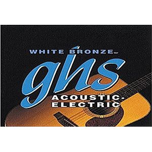 GHS™ Strings »WHITE BRONZE - WB-TL - ACOUSTIC GUITAR« snaren voor akoestische gitaar - Alloy 52™ - True Light: 012-050