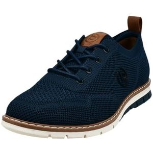 Veterschoenen - Boedapest-Stijl - Zwart - Textiel - Blokhak
