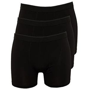 Trendyol Man Herenkleding Normal Waist Boxer shorts, Zwart, XL, Zwart, XL