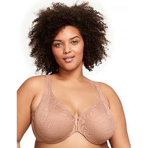 Glamorise Plunge BH voor dames, Cappuccino, 100B