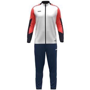 JAKO Dynamic, trainingspak voor kinderen, wit/koraal/marine, 116