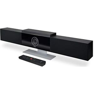 Poly Studio 4K USB-videoconferentiesysteem (polycom) - camera, microfoon & luidsprekerbalk voor kleine en middelgrote vergaderruimtes - Presenter Tracking, NoiseBlock AI, autoframing, teams/zoom