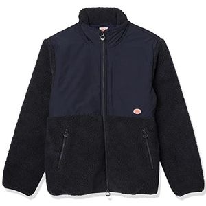 Armor Lux Sherpa jas met ritssluiting, fleece, Rich Navy, maat L heren