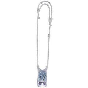 moses. Lese Buddy 26244 Leeslamp voor kinderen, multifunctionele leeslamp in zilver met glitter, zaklamp om te hangen