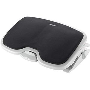 Kensington SoleMate Verstelbare Ergonomische Memory Foam Voetensteun, Verbetert de Houding En Biedt Orthopedische Verlichting, Grijs/Zwart, 56153