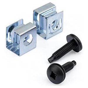 StarTech - Schroeven en Moeren - Accessoires - Zwart - 50 Stuks