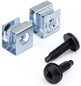 StarTech - Schroeven en Moeren - Accessoires - Zwart - 50 Stuks