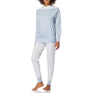 CALIDA Dames Geelbration Manchetten Pyjamaset, blauw, 48