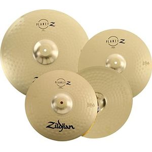 Zildjian ZP4PK Planet Z Serie - Compleet Bekken Pack - 14"" Hi-Hoeden, 16"" Crash, 20"" Ride