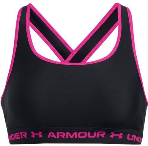 Under Armour - Crossback Mid Bra - Sport bh - Rood