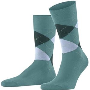 FALKE - Sensitive Argyle - Sokken - Blauw - Katoen