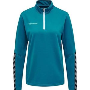 hummel Dames Hmlauthentic Half Zip Sweatshirt Woman Sweatshirt