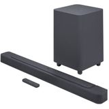 JBL SoundBar 500 luidspreker in zwart - 5.1 Kanaals, 590 W, surround sound, Home Entertainment-soundbar met subwoofer, Dolby Atmos, MultiBeam en ingebouwde WiFi