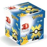Ravensburger 3D Puzzle 11580 - Puzzle-Ball Pokémon Pokéballs - Flottball - [EN] Quick Ball - für große und kleine Pokémon Fans ab 6 Jahren: Erlebe Puzzeln in der 3. Dimension
