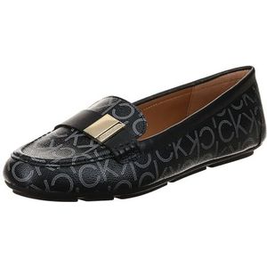 Calvin Klein dames Lisa Loafer Flat, Zwart Multi 002, 7.5